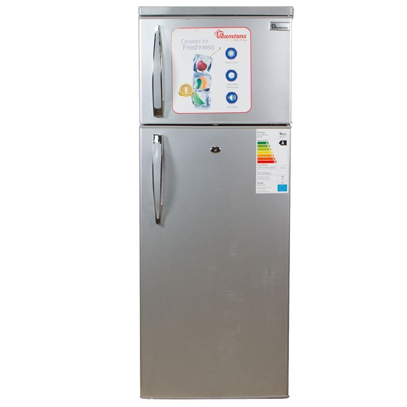 RAMTONS 213 LITERS 2 DOOR DIRECT COOL FRIDGE, SILVER- RF/217- by Ramtons