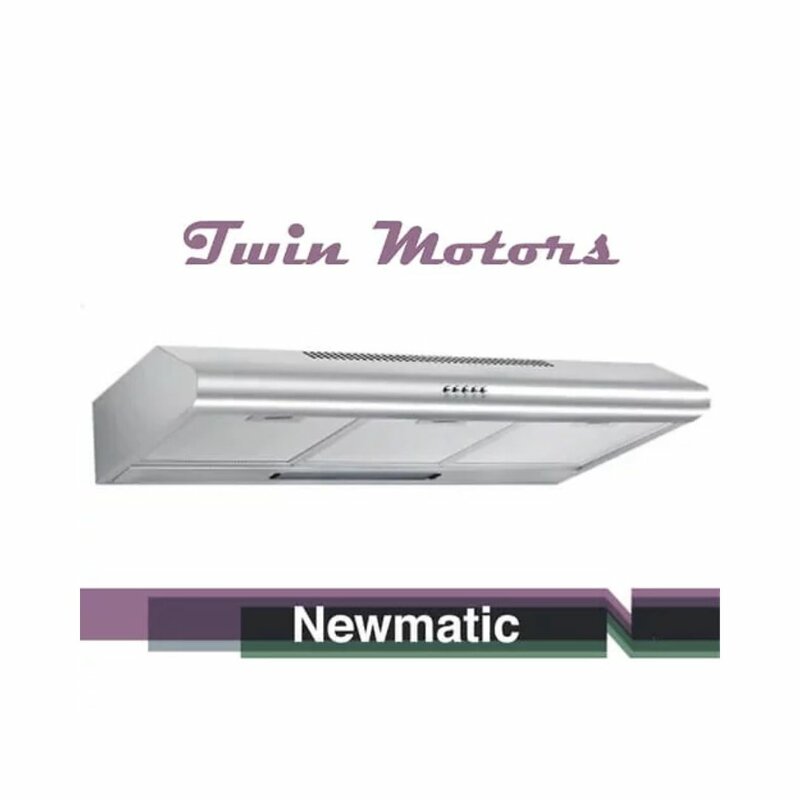 Newmatic H17.9X2 Undermount Chimney Slim Hood by Newmatic