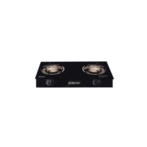 Rebune RE-4-049 Gas Stove Glass - 2 Burner - Stainless Steel