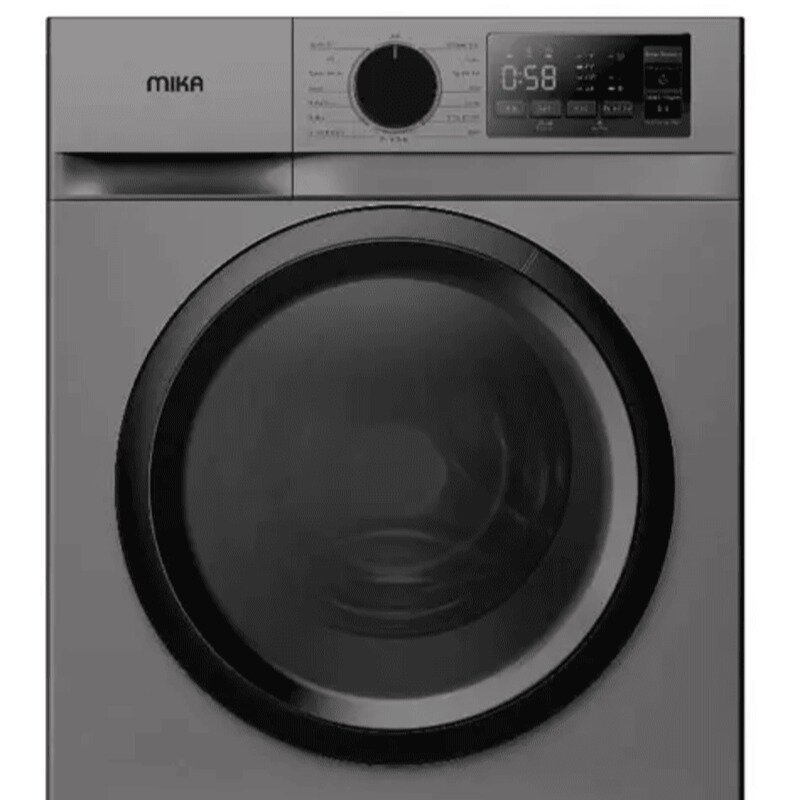 MIKA MWAFS13408DSV 8Kg Inverter Front Load Washing Machine – Dark Silver by Mika — view 3