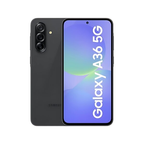 Samsung Galaxy A36 5G Dual SIM – 6.7" FHD+ Super AMOLED 120Hz Display, 50MP OIS Triple Camera, 12MP Front, 128GB 6GB RAM / 128GB 8GB RAM / 256GB 6GB RAM / 256GB 8GB RAM / 256GB 12GB RAM, 5000mAh Battery by Samsung