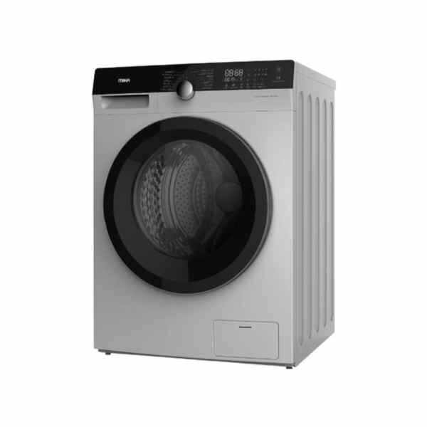Mika MWAFCV33108DS Washing Machine, Washer & Dryer Combo 10KG, Fully Autmatic, Front Load, Silver by Mika