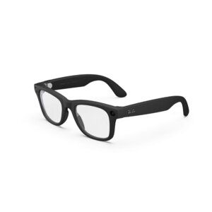 Ray-Ban Meta Wayfarer Gen 2 AI Glasses Matte Black Clear Lens Smart Eyewear
