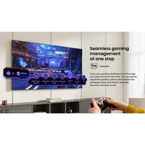 Hisense 65A6Q 65-inch 4K Smart TV – VIDAA OS, LED Panel, 450 Nits Brightness, VESA Mount 65A6Q by Hisense — view 4