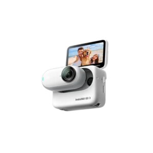 Insta360 Go3S Standard With 128GB - 4K Action Camera, Arctic White