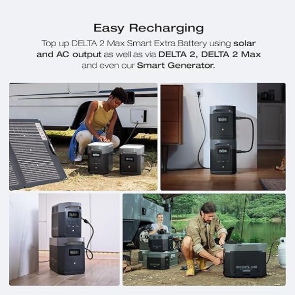 EcoFlow Extra Battery DELTA2000EB-US For Delta Max 2016Wh by Ecoflow — view 3
