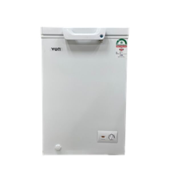 Von VAFC10DHW Chest Freezer, 98L - White by Other