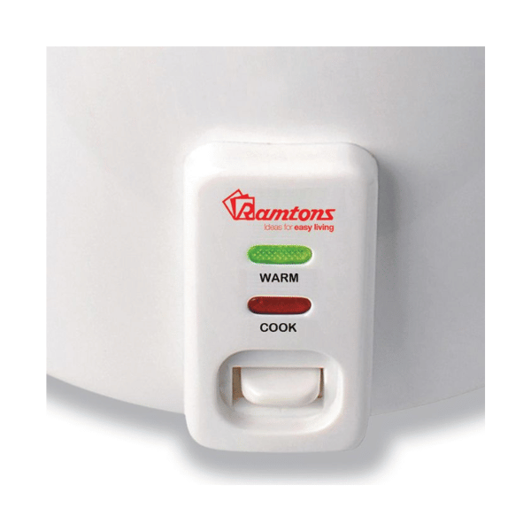 Ramtons Rice Cooker + Steamer 2.8L White RM/290 by Other — view 3