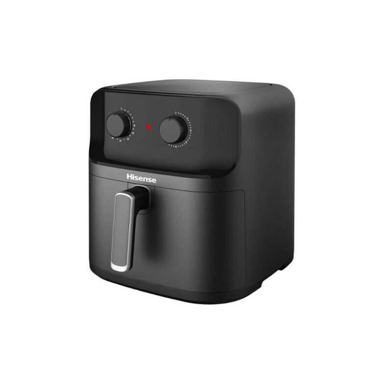 Hisense H08AFBK1S1 8L Dual Air Fryer – Black, 2100W by Hisense
