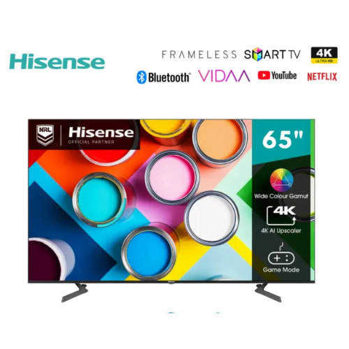 Hisense 65 Inch 4K Smart TV - VIDAA UHD A7 (65A7H/65A7K) | Best TV Deals In 2025 by Hisense