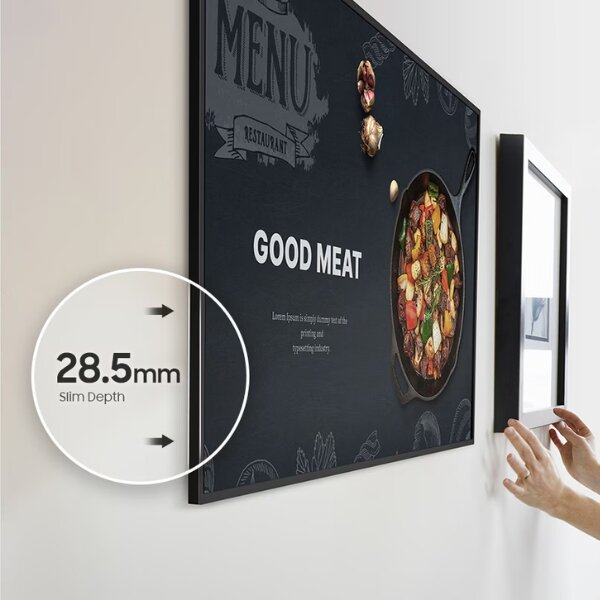 Samsung QB50C 50 Inch 4K Crystal UHD Signage Monitor - LH50QBCEBGCXEN by Samsung — view 5