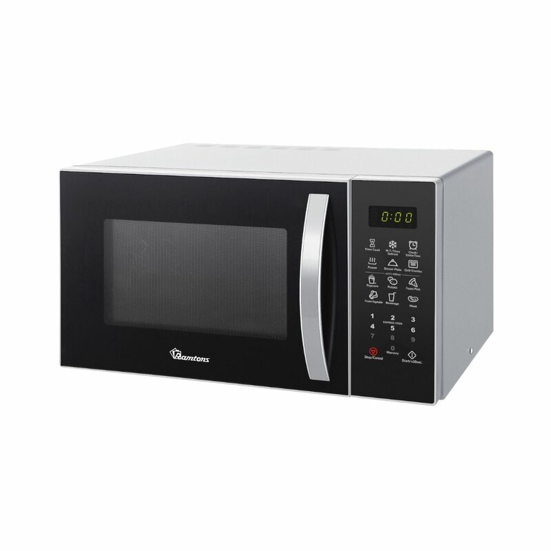 RAMTONS 23LITRES DIGITAL MICROWAVE + GRILL SILVER - RM/589 by Ramtons