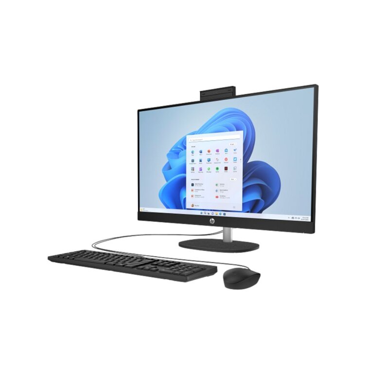 HP 27-CR0057NH All-in-One PC - 27 Inch FHD Display, Intel Core I7, 8GB RAM, 512GB SSD, Silver by HP — view 2