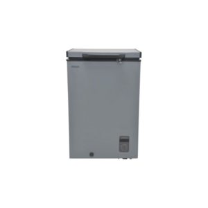 MIKA MCF95ADG Chest Freezer: 95L, Aluminum Inner, Dark Grey