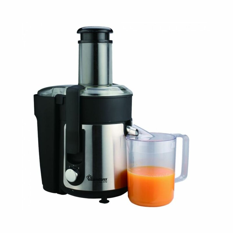 RAMTONS JUICE EXTRACTOR BLACK & SILVER 2 SPEED- RM/598 by Ramtons
