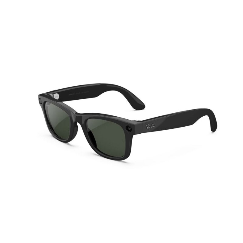 Ray-Ban Meta Wayfarer Gen 2 AI Glasses Green Transitions Lens Shiny Black Smart Eyewear by Other