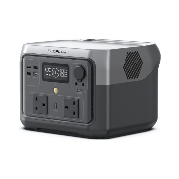 EcoFlow River 2 Max ZMR610-B-UK Portable Power Station by Ecoflow