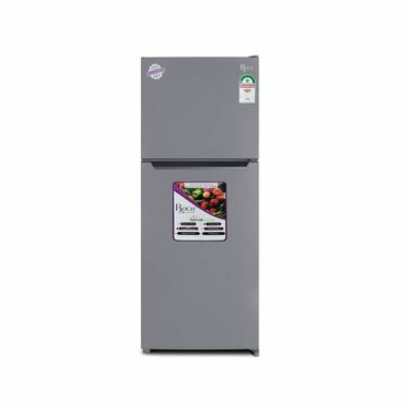 Roch RFR-175DT-I Double Door Fridge, 138L - Silver by Other