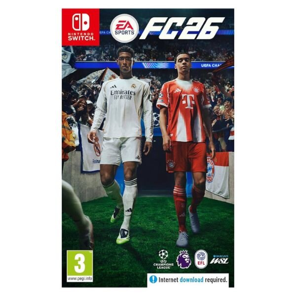 EA Sports FC 26 For Nintendo Switch V2 – Realistic Football Gameplay, Model FC26NSV2 by EA Sports Inc.