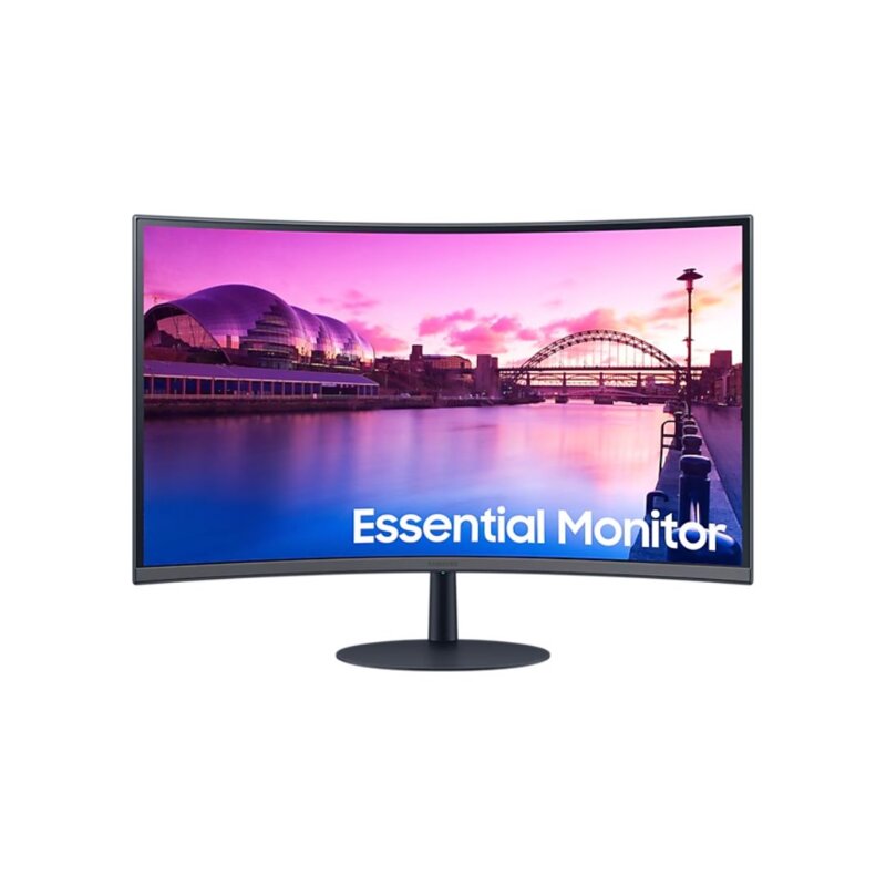 Samsung Curve Monitor 32 Inch  With 1000R Curvature Built-In Speaker - LS32C390EAMXUE by Samsung