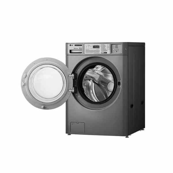 LG FH0C7FD2MS Commercial Washing Machine, Front Load, 15KG, Silver - WIFI Stack by LG — view 2