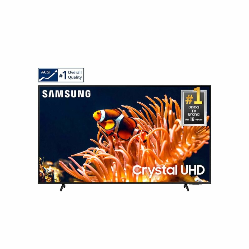 Samsung 75 Inch 75DU8000 Smart 4K HDR TV (2024) by Samsung