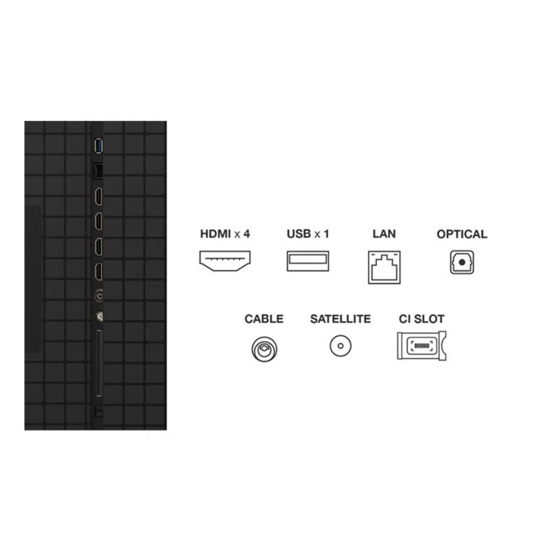 TCL 75 Inch 4K QLED Smart TV Google TV 75C8K by TCL — view 2