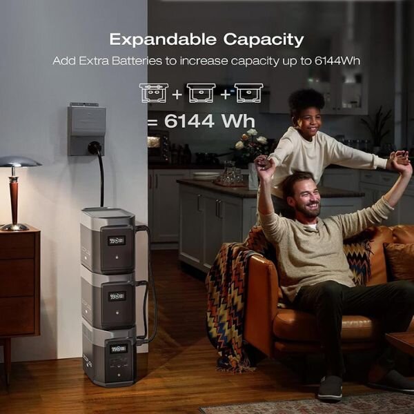 EcoFlow Delta 2 Max Extra Battery EFDELTA2Max 2048Wh by Ecoflow — view 2