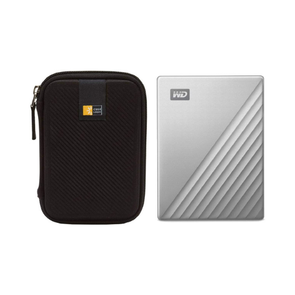WD My Passport 4TB - Black USB 3.0 And Type C by Storage