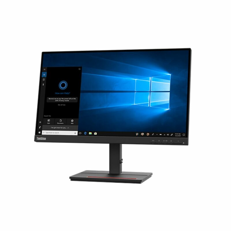 Lenovo ThinkVision S22e-20, 21.5″ FHD Monitor – Raven Black Color – 62C6KAT1UK by Lenovo — view 2