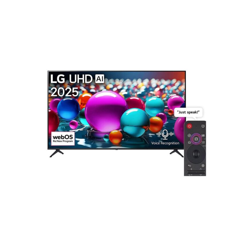 LG 75 Inch UHD AI Smart TV, 4K Resolution, - 75UA85006LA by LG
