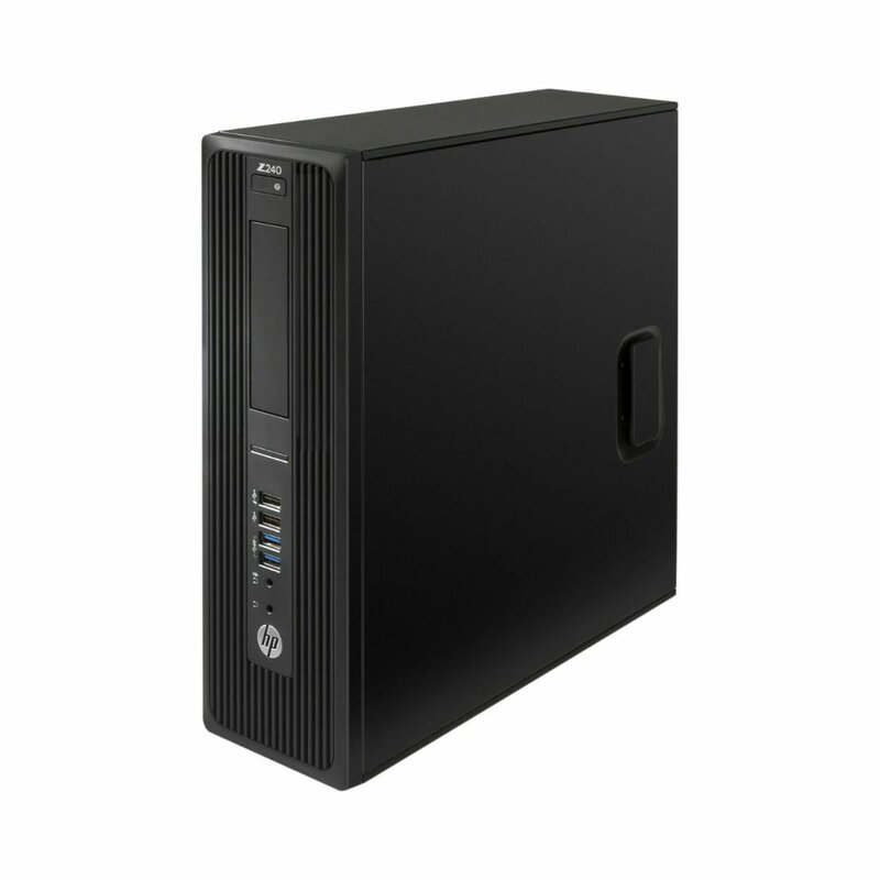 HP Z240 Gaming Workstation SFF Computer Core I7 6th 3.4GHz, 16GB Ram, 1TB HDD, 120GB M.2 SSD, by HP