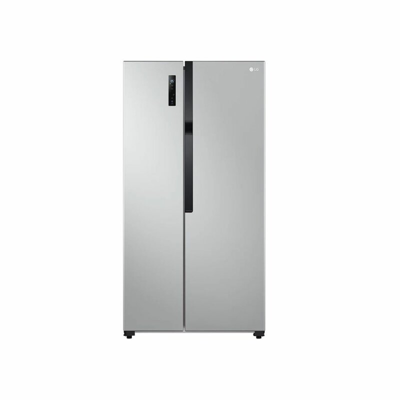 LG GC-FB507PQAM 519L Side By Side Refrigerator| Multi Air Flow | Smart Inverter Compressor by LG