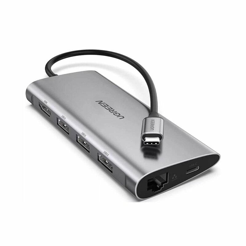 UGREEN USB-C Multifunction Adapter 8 In 1 - CM121 by Hubs/Cables