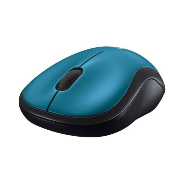 Logitech Wireless Mouse M185  Grey/Blue/Red by Logitech — view 4