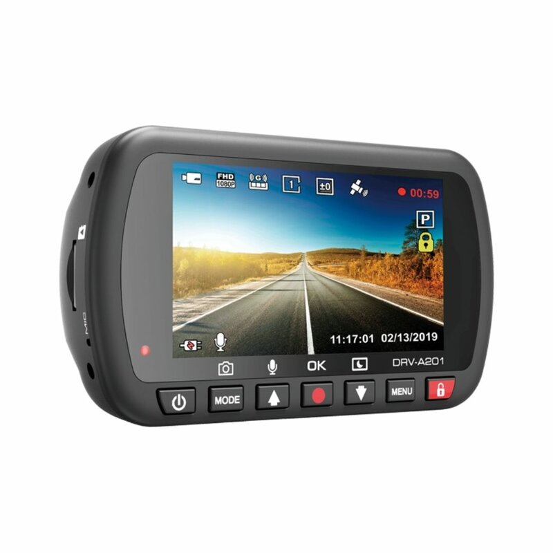 Kenwood Dash Cam DRV-A201 HD Colour LCD Display by Over Head Screens — view 2