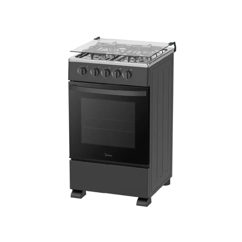 Midea 50×60 4 Gas Burner Cooker Black 50TMG4G082-B by Midea