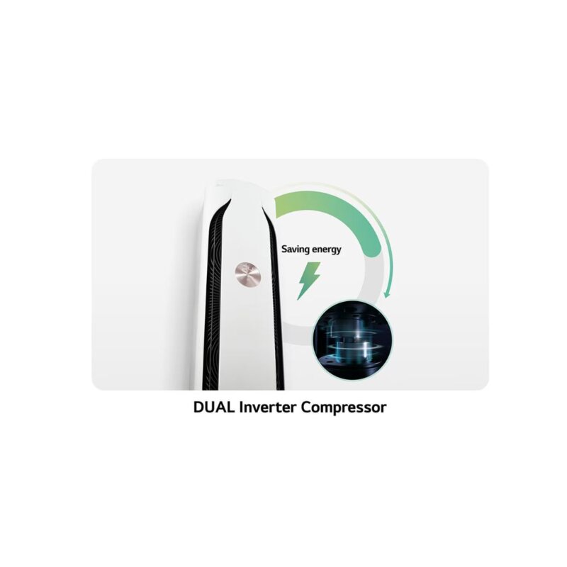 LG 24K BTU Floor Standing Inverter AC F4-Q25N2XA0 by LG — view 2
