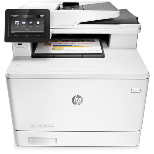 HP Laserjet Pro  M477fdw Colour laser MFP Print/Copy/Scan/Fax Duplex Scan Copy.ePrint/AirPrint/Network ready/Duplex/scan to email by HP — view 2