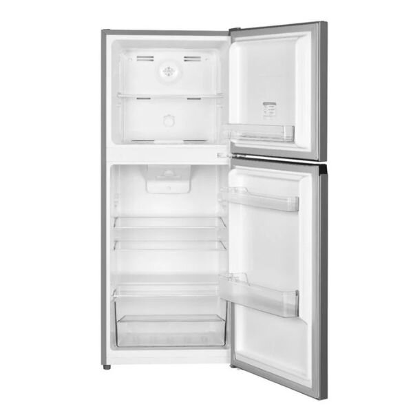 Von VRT-182NRAK Double Door Fridge 181L, Dark Inox by Other — view 2