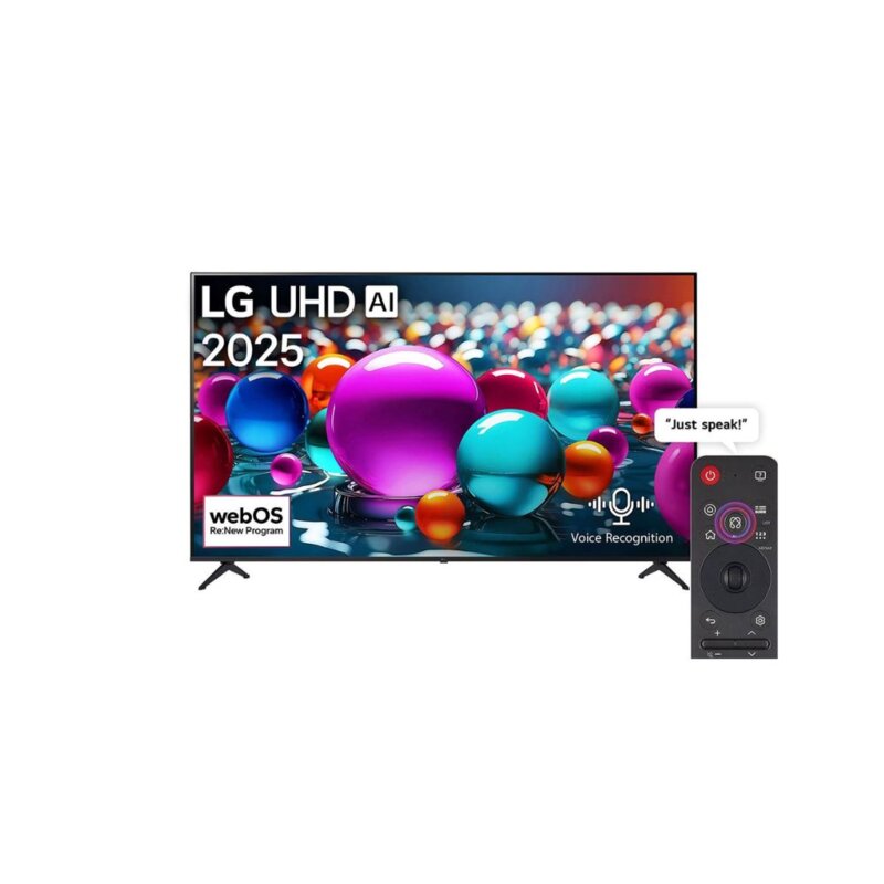 LG 55 Inch UHD AI Smart TV, 4K Resolution, - 55UA85006LA by LG