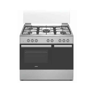 Simfer 9506NEI Prof Cooker 5 Gas + Electric Oven & Cylinder Compartment