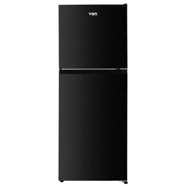 Von VRT-182NRAK Double Door Fridge 181L, Dark Inox by Other — view 3