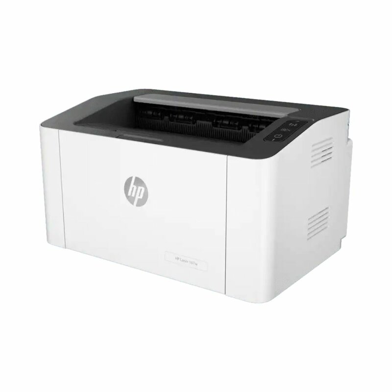 HP LaserJet 107w Wireless Mono Laser Printer - 4ZB78A by HP — view 2