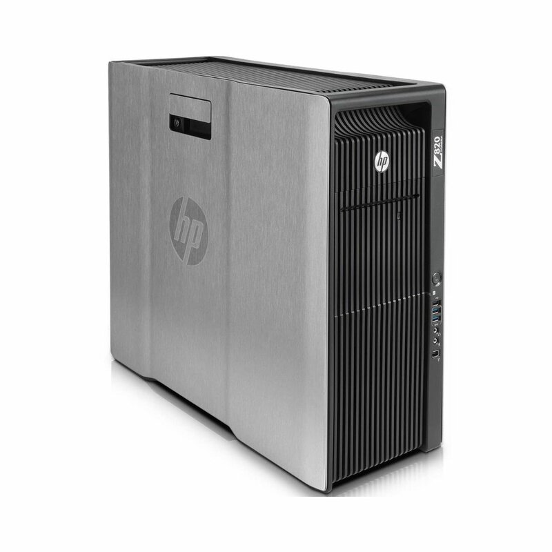 HP Z820 Workstation Intel Xeon E5-2640 32GB RAM 2TB HDD + 2 GB GDDR5 NVIDIA Quadro 4000 Graphics Card by HP — view 2