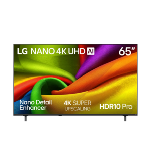 LG 65-Inch NANO 4K AI NU85 Smart TV - 65NU850B6LA