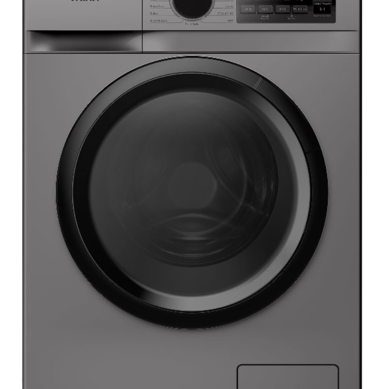 MIKA MWAFS13408DSV 8Kg Inverter Front Load Washing Machine – Dark Silver by Mika — view 2