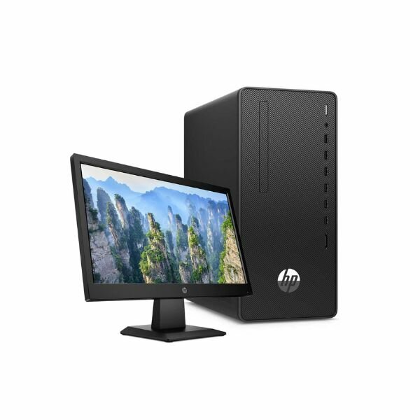 Power-Packed HP 290 G4: Core I7-10700 (10th Gen), 8GB RAM, 1TB HDD, 22 " Monitor by HP — view 2