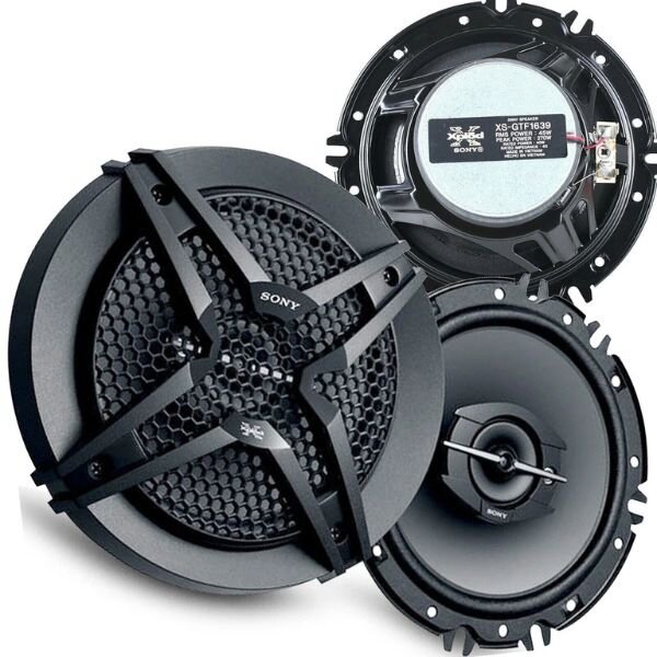 Sony XS-GTF1639 – 3-Way Coaxial Car Speakers, 270W Peak Power by Sony — view 2