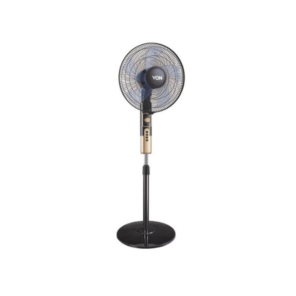 Von VSNJ6621K 16" Floor Standing Fan - Black by FANS